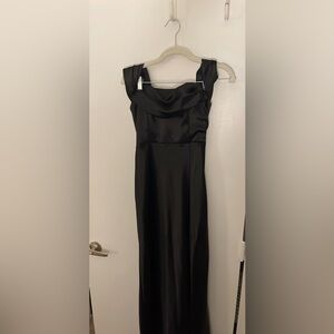 Birdy Grey Mia Convertible Black Bridesmaid Dress
